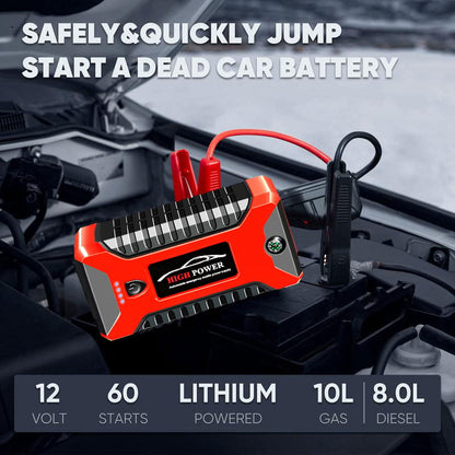 🎁Last Day Promotion 49% OFF🔥Jump Starter 3000A Peak Jump Starter Battery Pack