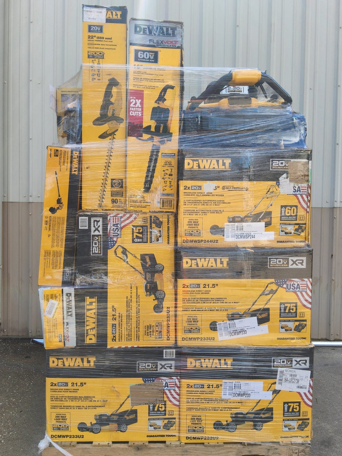 MIXED TOOLS PALLET – LOT ID: 240827 – Untested Customer Return