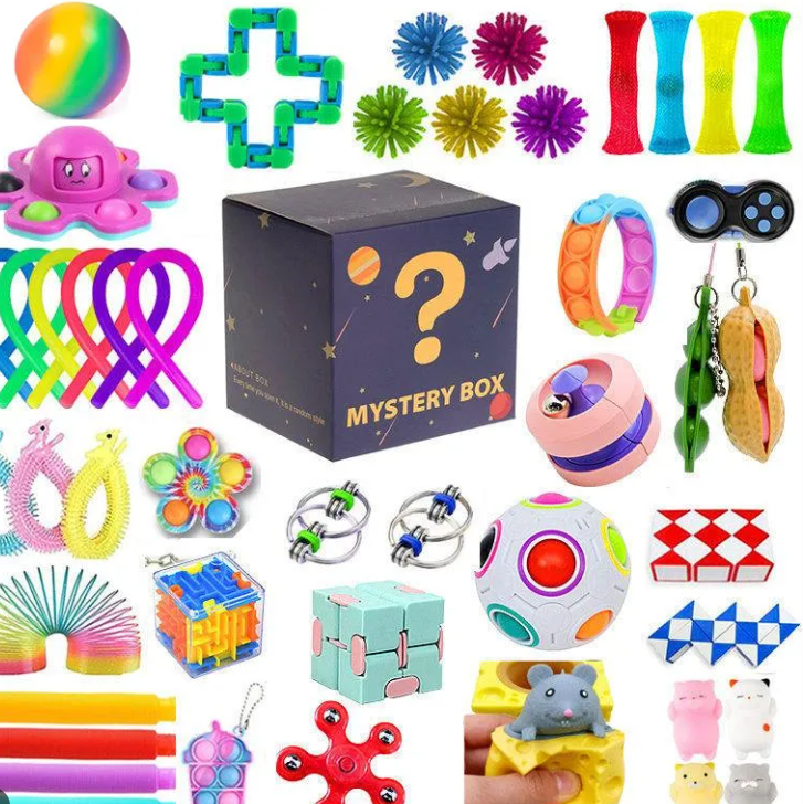 Fidget Toy Mystery Box – Stress-Relief Fun Pack
