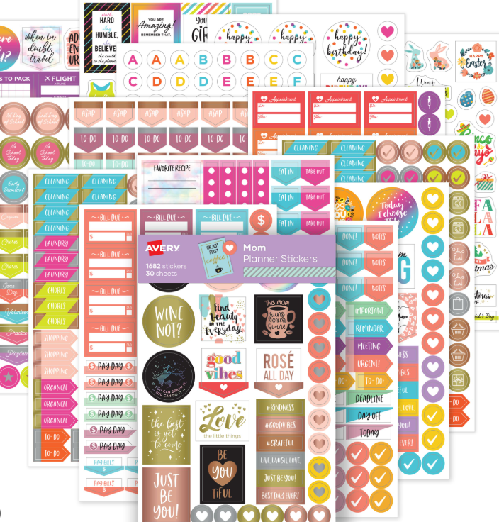 Journal & Stickers Surprise Pack – Creative Planner Set