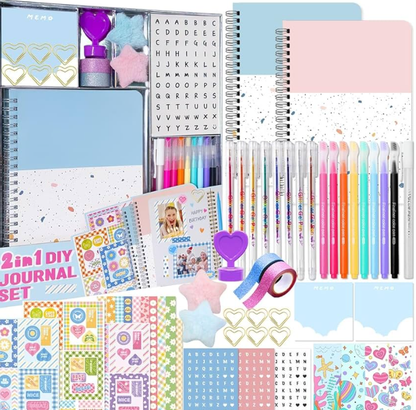 Journal & Stickers Surprise Pack – Creative Planner Set