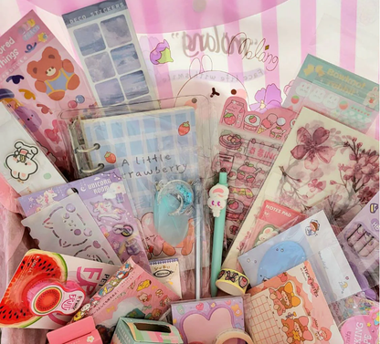 Journal & Stickers Surprise Pack – Creative Planner Set
