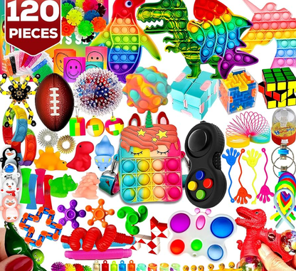 Mega Fun Toy Surprise Box – Fidget Toys & Pop Sensory Items