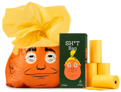 SH*T Bag(60 Count) — “The Most Interesting Poop Bag Ever!”