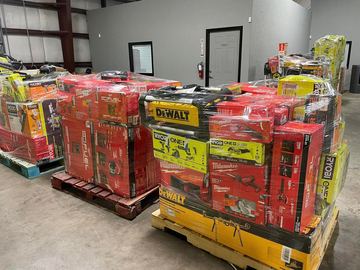 💥MIXED TOOLS PALLET – LOT ID: 240827 – Untested Customer Return💥