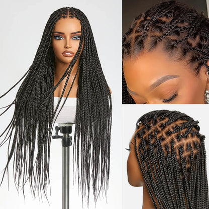 PreMax 180% Density 4C Edges Water Wave Wig 13x4 Frontal Pre-Cut Lace Wig Flexi-Fit Drawstring Cap