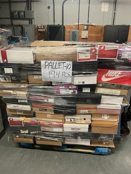 Shoes Pallet – LOT ID: 240938 – Untested Customer Return