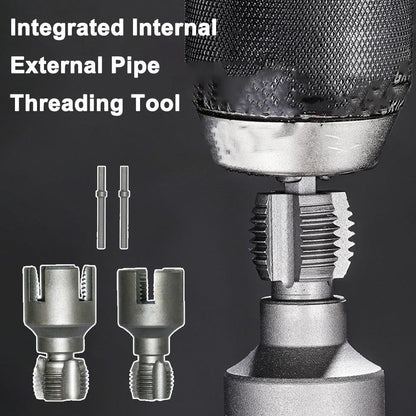 🔥Last Day 49% OFF - Integrated Internal & External Pipe Threading Tool