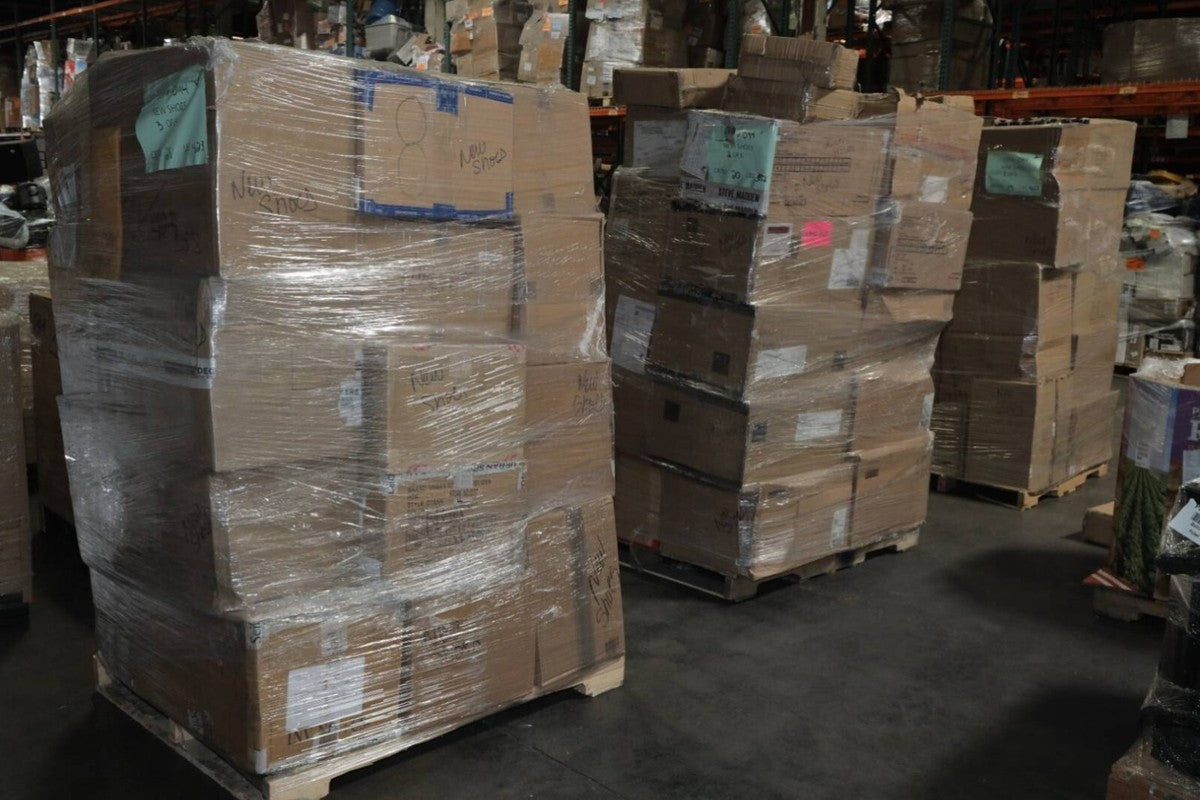 Shoes Pallet – LOT ID: 240938 – Untested Customer Return